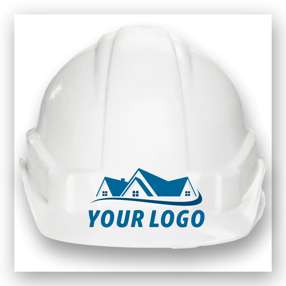 Personalised hard hat sticker sheet – UK printed