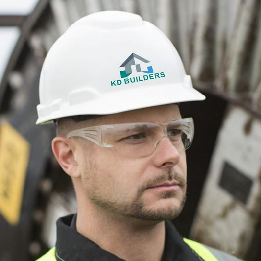 Custom hard hat stickers – waterproof and durable vinyl