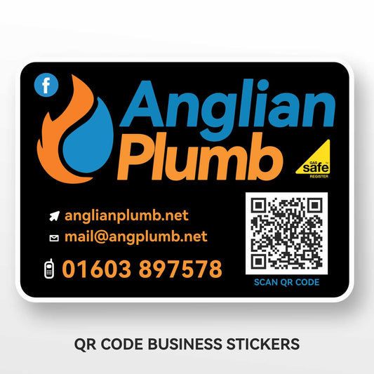 business qr code stickers