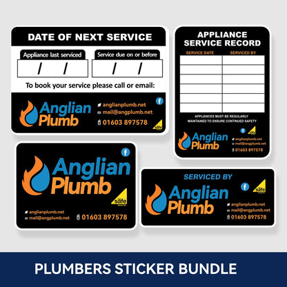 Professional Plumbing Stickers – Tough, Durable & UK-Made