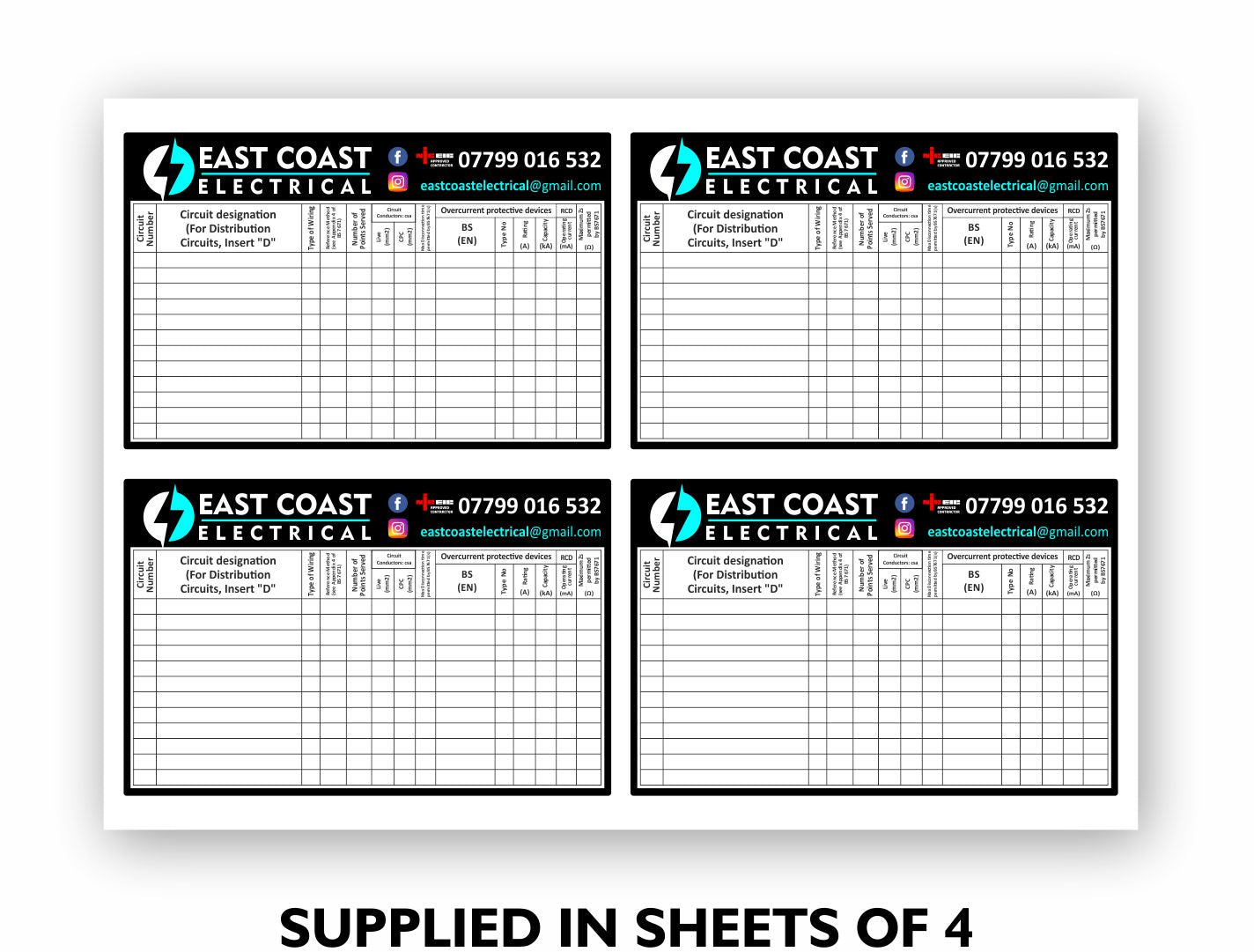 Electrical Components Sticker Electrical Circuit Detail Stickers – Storefront Graphics