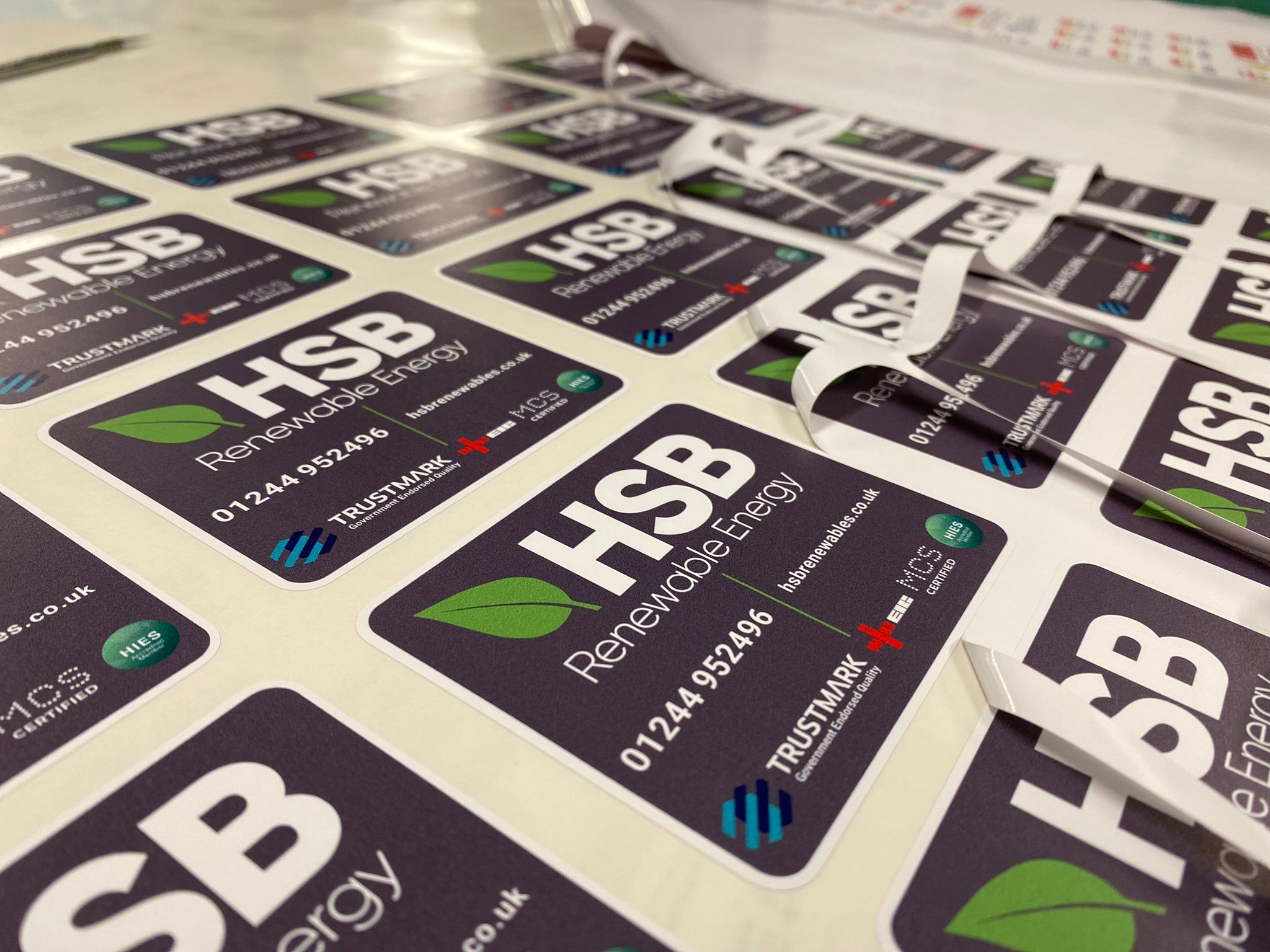 Solar Ready Sticker Solar PV Electrician Stickers Bundle, Custom Printed Renewables ...