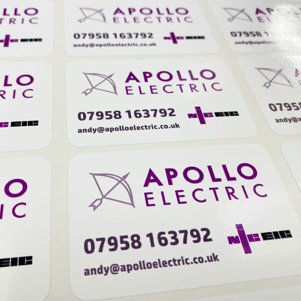personalised business labels