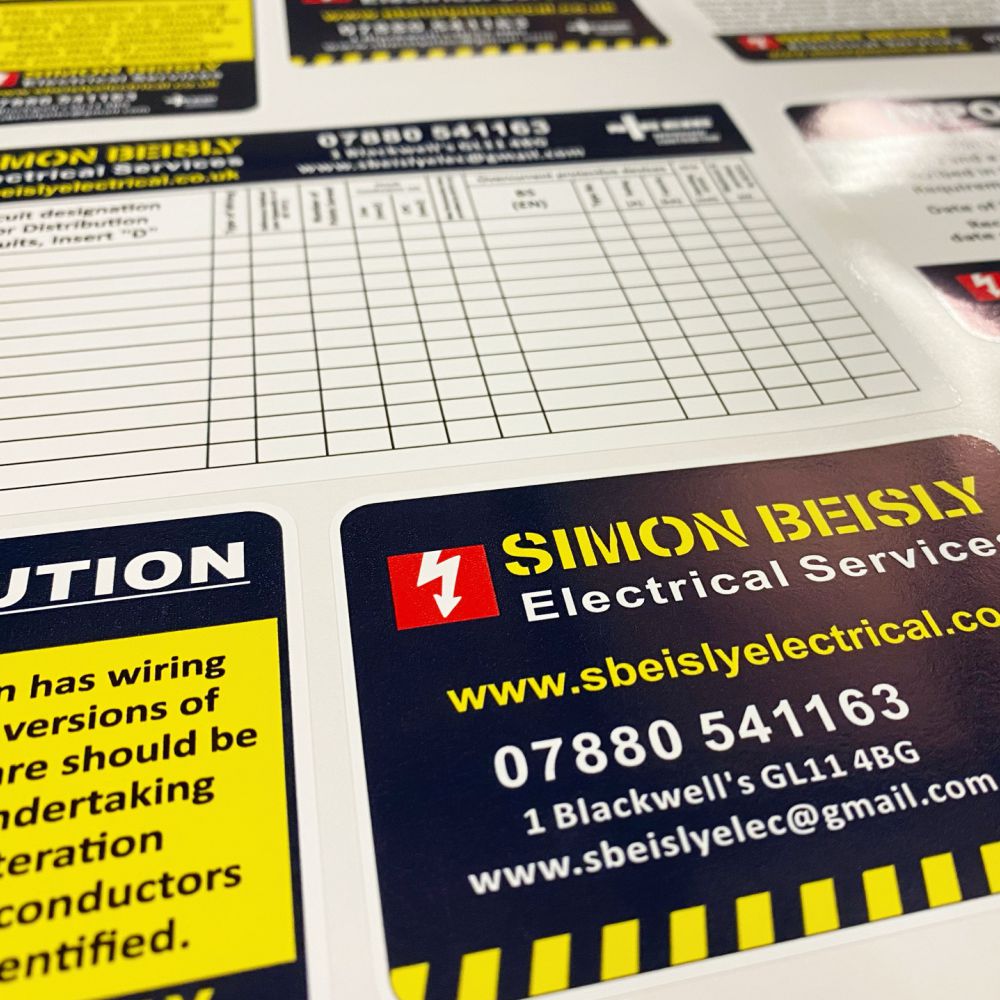 Electrician Stickers Bundle – Storefront Graphics