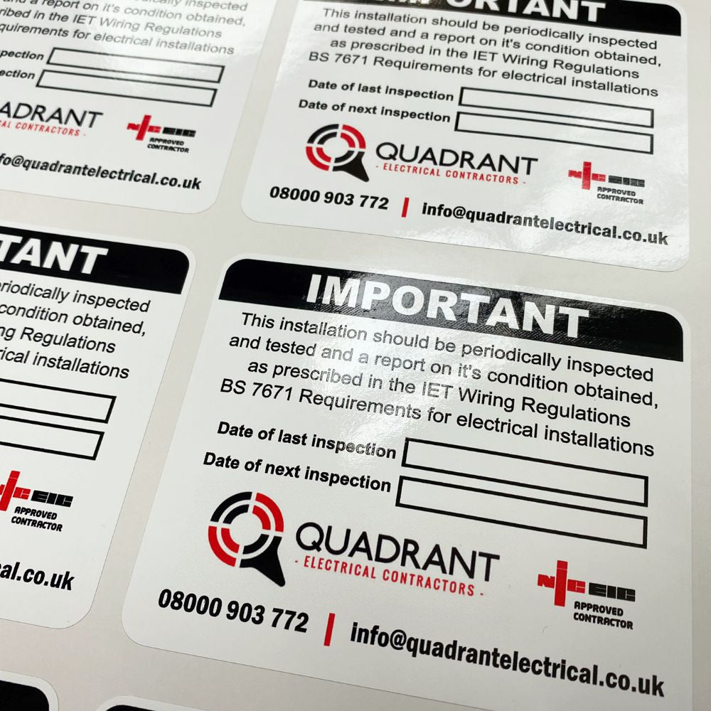 Electrician Stickers Bundle – Storefront Graphics